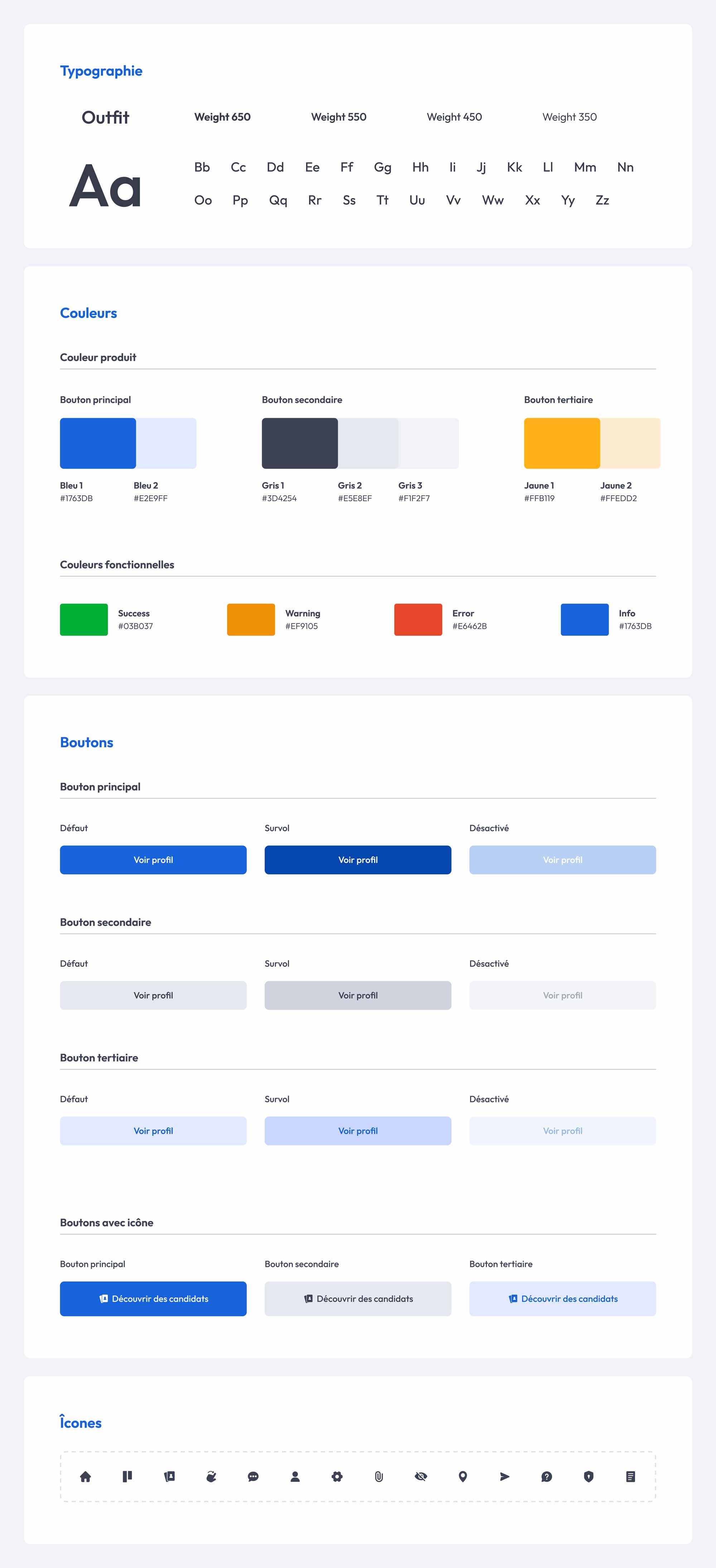 UI Kit de Compta Connect